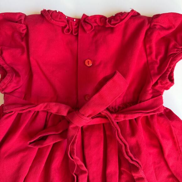 Edgehill Collection Smocked Red Dress & Bloomers 18 Months - Picture 11 of 15